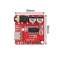 Carte décodeur MP3, carte amplificateur audio pour voiture, module récepteur audio DIY, interface USB Type-C