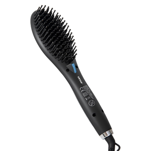 Anti-scald Genuine Quality Top 60W Electric Hair <b>Brush</b> Hair Straightener <b>Brush</b> with LED Display - Product Image 1