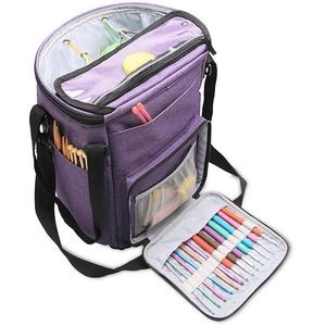 BSCI factory Organizer <b>Bag</b> for Knitting Projects Large Tote <b>Bag</b> for <b>Storage</b> Yarn Supplies Organizer Tote for Weave Tools - Product Image 2