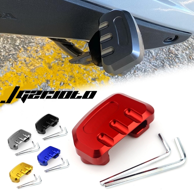 Motorcycle Accessories CNC Side Kickstand Stand Enlarger Enlarge Plate Pad for HONDA ADV150/160 13-25 PCX 150 160 21-25