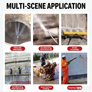 Nettoyeur haute pression Easy Start 200Par 7,5HP avec pompe AR, alimenté à l'essence, pour les chantiers extérieurs, les tâches de nettoyage professionnelles - Product Image 5