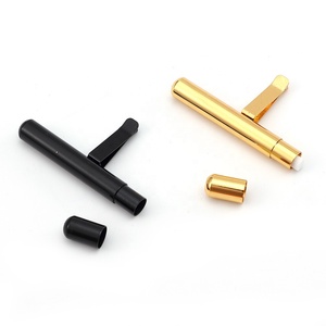 น้ำหอมปรับอากาศในรถยนต์รูปแท่งทองคำทรงกระบอก พร้อมโลโก้สั่งทำพิเศษ กลิ่นหอมหรูหราจากไม้ธรรมชาติ ติดตั้งช่องแอร์ มีหลายกลิ่นให้เลือก - Product Image 1