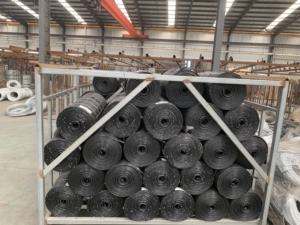 <span class=keywords><strong>3</strong></span> قدم × <span class=keywords><strong>100</strong></span> قدم السلك الأسود المدعومة المدعومة سياج من الطمي لبناء الطرق - Product Image 5