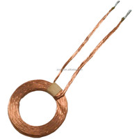 Bobine de charge sans fil Qi en fil de cuivre à inductance variable, couplée Micro USB, pour composants d'assemblage de chargeur sans fil - Vente chaude
