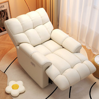 Fauteuil inclinable manuel pivotant, chaise à bascule, fauteuil individuel, canapé fonctionnel pour chambre d'enfant, fauteuil de salon, confort supplémentaire