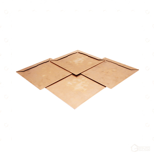 Rideaux en cuivre de haute qualité en forme <span class=keywords><strong>d</strong></span>'échelle, matériaux de construction de murs en cuivre, tuiles de toit en métal en cuivre - Product Image 5