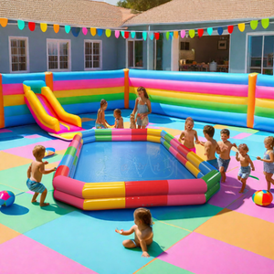 PVC thermoscellé de <span class=keywords><strong>piscine</strong></span> d'eau <span class=keywords><strong>gonflable</strong></span> de vente directe d'usine pour le jeu d'été ou le jeu interactif pour des adultes - Product Image 6
