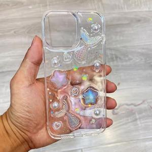 Coque <span class=keywords><strong>de</strong></span> téléphone portable Star Mermaid Tail iPhone 16 Pro Max pour Apple 15 Plus Cover IPhones 17 Air High-end Feel Electronic New Model - Product Image 5