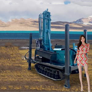 Perforadora de pozos de agua montada en tractor de 150 metros montada sobre orugas PCDR de alta calidad a la venta - Product Image 6