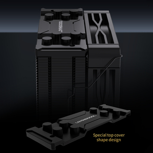 Lovingool 2025 không dẫn PC làm mát CPU làm mát không khí với 4 Heatpipes Bộ vi xử lý tản nhiệt fan hâm mộ cho <span class=keywords><strong>Intel</strong></span> & cho AMD tản nhiệt - Product Image 4