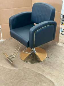 Fauteuil de Barbier Inclinable Moderne en Similicuir avec Pompe Hydraulique et Base Ronde – Mobilier de Salon à Usage Commercial - Product Image 4