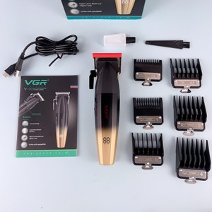 Tagliacapelli <span class=keywords><strong>Professionale</strong></span> Ricaricabile Vgr V-003 9000rpm per Uomo, per Salone e Barbiere - Product Image 4