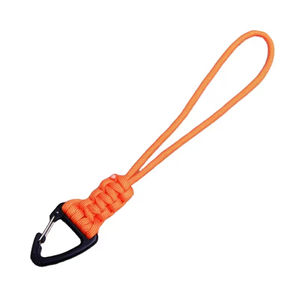 Cordon de parachute en nylon, mini-tresse durable pour la survie d'urgence et l'autodéfense, porte-clés pour la chasse en extérieur - Product Image 1