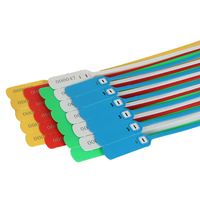 Bolsas para Efectivo Desechables de un Solo Uso con Cierre de Seguridad a Prueba de Manipulación, Sellos de Plástico con Impresión a Color y Longitud Personalizada