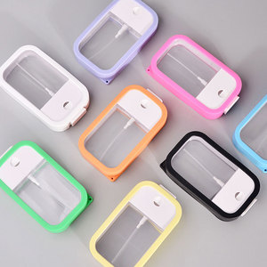 Botella de bolsillo portátil de viaje recargable Perfume atomizador crédito desinfectante plástico blanco teléfono tarjeta Spray botella vacía - Product Image 4