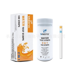 Tiras Reactivas para Análisis de Agua Wancheng Biotechnology, 100 Unidades, para Medir pH y Cloro Libre en Piscinas, Spas y Acuarios - Product Image 3