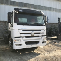 Tracteur Howo 6x4 à 10 roues 375 d'occasion, Camion à cheval, Tête de remorque, Camion à vendre