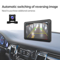 Layar Sentuh Kapasitif HD 7 inci, Navigasi Mobil Pintar Portabel, Kamera Belakang Dapat Diputar, Apple CarPlay Nirkabel & GPS Terintegrasi