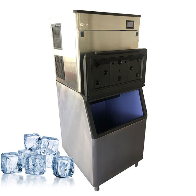 YINSHUO Commercial Ice Maker Machine 330 Pounds/24H High Capacity Electric Automatic Clear Block Ice Machine Maker