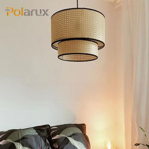 Stile rurale giapponese <span class=keywords><strong>lampada</strong></span> pendente intrecciata a mano bar Hotel ingresso <span class=keywords><strong>balcone</strong></span> camera <span class=keywords><strong>da</strong></span> letto in bambù e Rattan <span class=keywords><strong>lampada</strong></span> pendente - Product Image 1