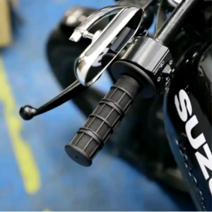 Poignées de guidon de moto <span class=keywords><strong>en</strong></span> caoutchouc souple RSP 22 mm/24 mm, gauche/droite, antidérapantes, avec bride, confortables, pour scooter, moto tout-terrain - Product Image 3