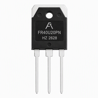 Diode à récupération rapide FR40U20PN : 40A/200V, haute tension, haute intensité, boîtier TO-3PN, tube unique D92-02H