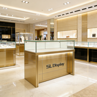 Vitrine de magasin de bijoux en vente chaude, vitrine de magasin de tabac, armoire avec vitrine en verre, présentoir optique, présentoir à bijoux