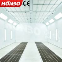 Cabine de peinture robotisée à gaz et électrique pour revêtement en poudre automobile