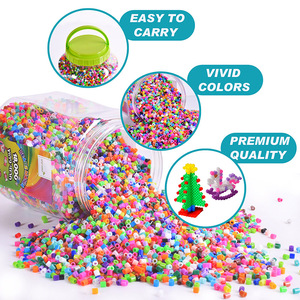 Factory Ironing <b>Bead</b> Mixed Colors 6000 Pieces 5mm Kids' Educational Toys Perler <b>Beads</b> Pegboard Hama <b>Beads</b> DIY Toys - Product Image 4