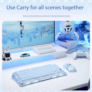Souris de jeu GravaStar M1 Pro pour e-sport à domicile, connexion de troisième génération, contrôle maître série Nordic52, capteur PAW3395IM - Product Image 2
