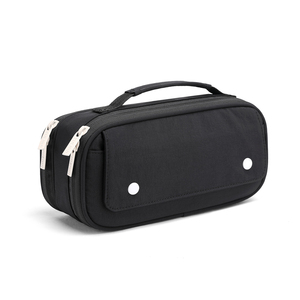 Wholesale Pencil <b>Case</b> Solid Color Multi Layered Portable Large Capacity Pencil Box Stationery Bag for Students - Product Image 2