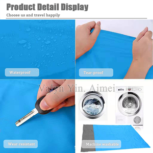 Couverture <span class=keywords><strong>de</strong></span> <span class=keywords><strong>plage</strong></span> <span class=keywords><strong>de</strong></span> camping en polyester imperméable et imperméable, accessoires <span class=keywords><strong>de</strong></span> <span class=keywords><strong>plage</strong></span> pliables, tapis <span class=keywords><strong>de</strong></span> <span class=keywords><strong>plage</strong></span> <span class=keywords><strong>de</strong></span> pique-nique - Product Image 4