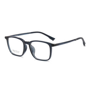 Lunettes optiques carrées Beauty Of Style pour femmes, monture intégrale, verres anti-UV, gris translucide C2, origine Taizhou - Product Image 3