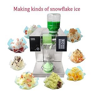 80 Kg/day Automatic Shaved <b>Ice</b> <b>Machine</b> for Beverage Commercial Snow <b>Ice</b> <b>Machine</b> Snack Snowflake <b>Ice</b> <b>Machine</b> FC170F Shaved <b>Ice</b> Ma - Product Image 5