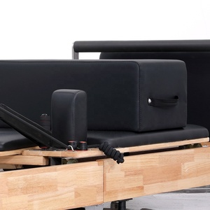 Réformateurs de Pilates Pliables En Bois Légers De Marque OEM, Machine De Studio De Yoga Portable <span class=keywords><strong>Et</strong></span> Réglable, Durable <span class=keywords><strong>Et</strong></span> Saine - Product Image 6