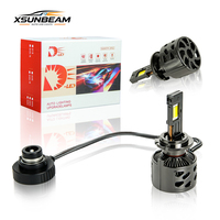 Nouveau produit : Ampoule de phare LED D2S D4S 35W 4500LM 6500K/4300K/3200K, faisceau bas et haut, étanche, pour remplacement HID