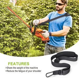 En stock Harnais d'épaule pour débroussailleuse [Clip métallique amélioré] Compatible avec débroussailleuse à fil et <span class=keywords><strong>souffleur</strong></span> de feuilles - Product Image 4