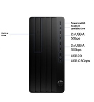 Ordinateur personnel HPE Pro Tower 288 & 290 G9, Intel Core i5 14400 14e génération, 8 Go, 512 Go, Boîtiers PC de bureau Pro Tower