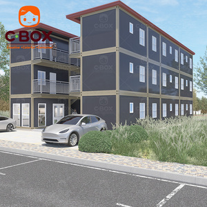 Cbox - Edificio Modular Personalizado Desmontable, Resistente al Fuego, de 3 Pisos, Unidades Habitacionales, Casa Contenedor Móvil - Product Image 1