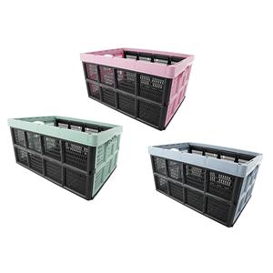 Contenedor de Almacenamiento Plegable de Plástico de 32L, 51x34x23cm, Rectangular, para Organizar el Garaje y Guardar Juguetes - Product Image 1
