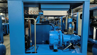 Compresseur d'air industriel 4-en-1 de 15 kW (20 CV) avec sécheur, pompe et moteur stationnaire pour machine de découpe laser - Vente en gros