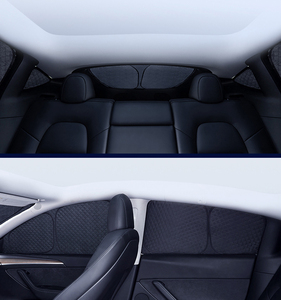 Màn che nắng ô tô Tesla Model 3 cao cấp, che nắng kính chắn gió trước sau, che nắng cửa sổ trời, rèm che nắng, chắn nắng cửa kính ô tô - Product Image 6
