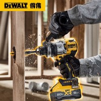 Perceuse à percussion Dewalt 20V sans balais, couple de 200 Nm, perçage 32 mm, construction en bois