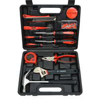 Kit de Herramientas Manuales Básicas para el Hogar, Caja de Herramientas Personalizable OEM para Reparaciones y Mantenimiento del Hogar