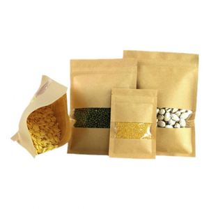 Bolsas de Papel con Cierre Zipper para Hojas de Té, 14x22cm, Paquete Promocional, Venta al Por Mayor - Product Image 3