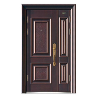 Porte d'entrée en acier moderne et personnalisable |   Porte d'entrée résidentielle sécurisée