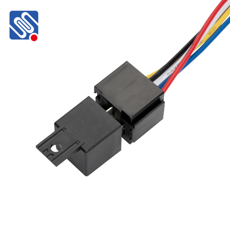 Meishuo MAH3-S-112-C-4 Auto Voltage Control 5 Pin 12V 40A Car Used Micro GPS Relay Tracker for Europe