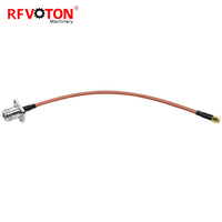 Approvisionnement d'usine N bride femelle vers N/SMA/TNC/BNC/UHF PL-259 SO-239 prise mâle connecteur Jack femelle pour câble d'extension RF RG400