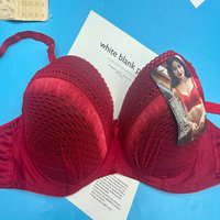 0,78 dólar modelo CG169 tamaño 44-50E venta al por mayor pezón mostrando sujetadores Hot Sexy Boobs sujetadores de encaje africano con colores