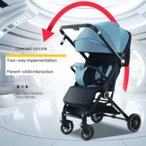 Nuevo Diseño de Carriola Compacta <span class=keywords><strong>Plegable</strong></span> para Bebé con Mango Reversible, Apta para Cabina - Product Image 3